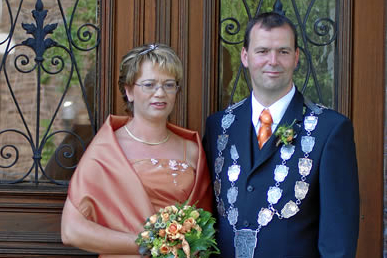 Königspaar Hubert I. und Margret I. Hoffmann