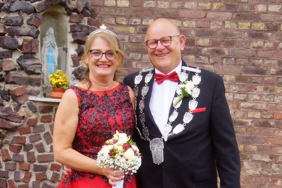 Königspaar Willi VII. und Mechtild III. Ingenbleek