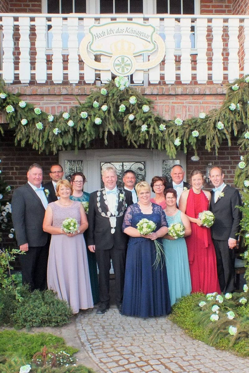 Königspaar Johannes XI. und Petra V. van Gemmeren