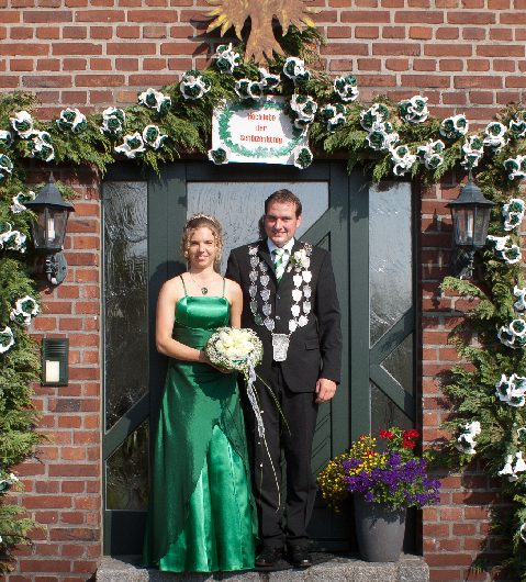 Königspaar Ludger I. und Elisabeth II. Wehren