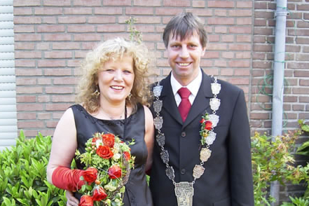 Königspaar Hans-Jürgen I. Hinckers und Hanne I. Haal