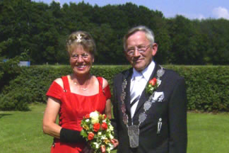 Königspaar Karl-Heinz II. Kehl und Käthe II. Gertzen