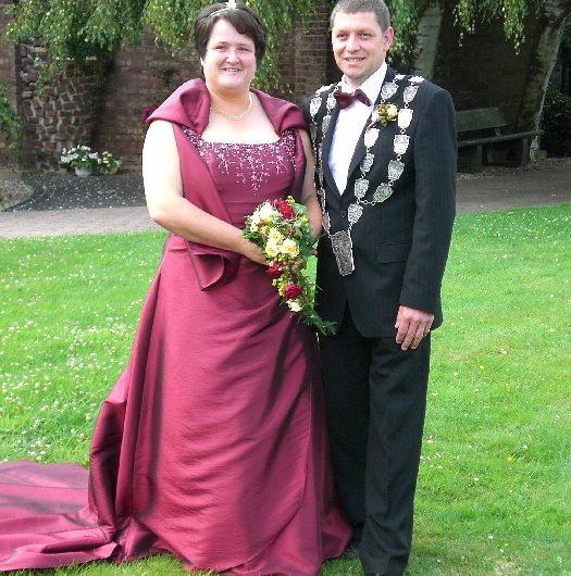 Königspaar Elke I. und Matthias I. Sanders