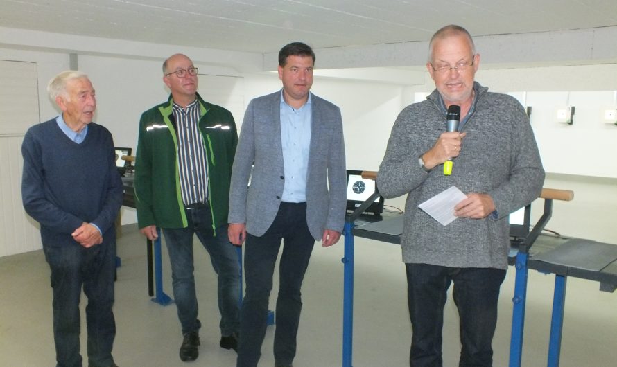Einweihung der Elektronischen Schießanlage in Uedemerbruch