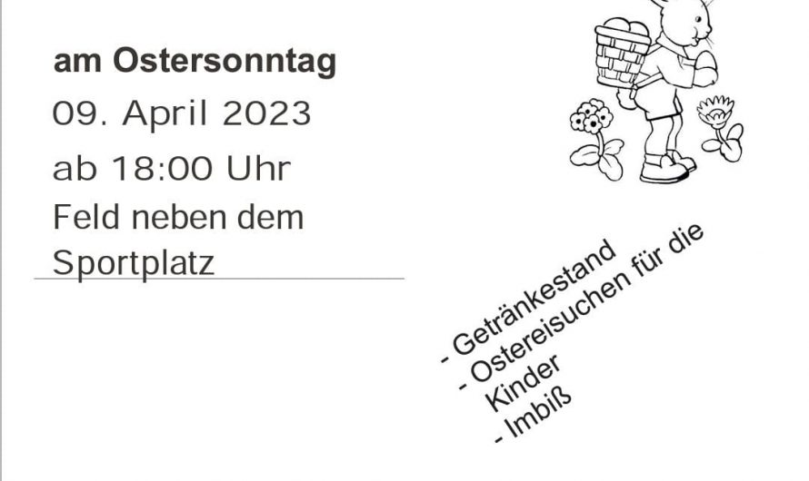 Wieder öffentliches Osterfeuer in Uedemerbruch