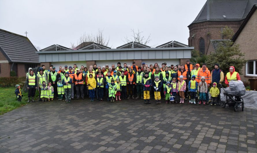 Müllsammelaktion in Uedemerbruch war ein voller Erfolg