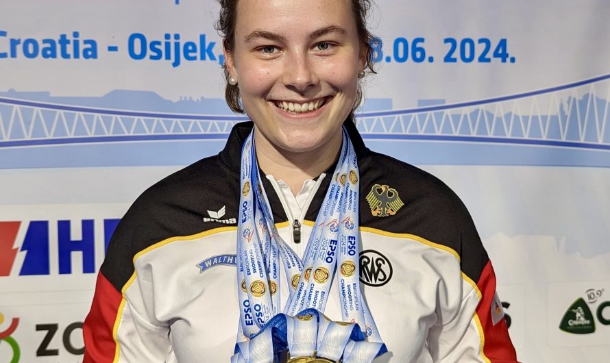 3-fach EM-Gold für Hannah Wehren